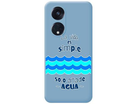 Carcasa para Oppo Reno 8T 4G TUMUNDOSMARTPHONE Azul