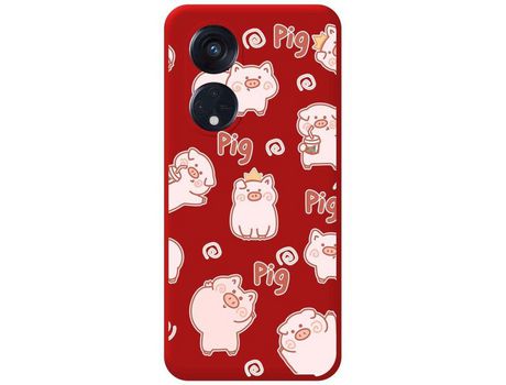 Carcasa para Oppo Reno 8T 4G TUMUNDOSMARTPHONE Rojo