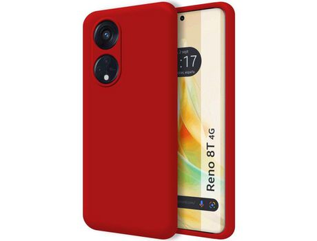 Carcasa para Oppo Reno 8T 4G TUMUNDOSMARTPHONE Rojo