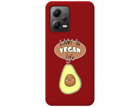 Carcasa para Xiaomi Redmi Note 12 5G TUMUNDOSMARTPHONE Rojo