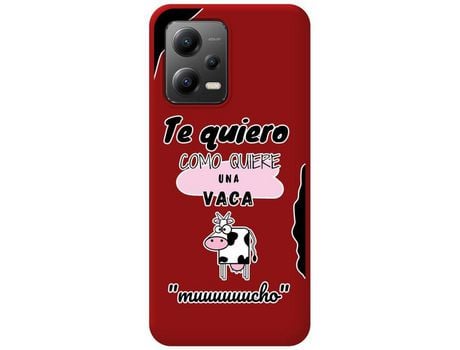 Carcasa para Xiaomi Redmi Note 12 5G TUMUNDOSMARTPHONE Rojo