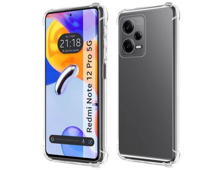 Carcasa para Xiaomi Redmi Note 12 Pro 5G TUMUNDOSMARTPHONE Transparente
