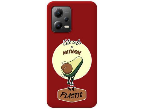 Carcasa para Xiaomi Redmi Note 12 5G TUMUNDOSMARTPHONE Rojo