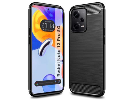 Carcasa para Xiaomi Redmi Note 12 Pro 5G TUMUNDOSMARTPHONE Negro