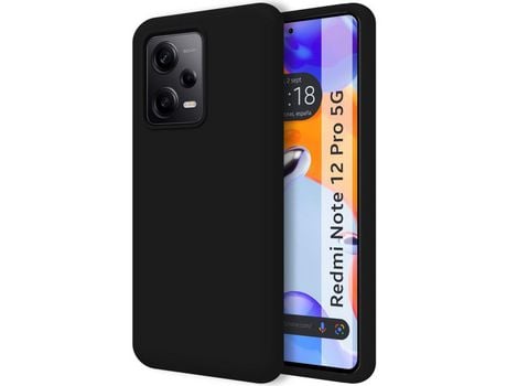 Carcasa para Xiaomi Redmi Note 12 Pro 5G TUMUNDOSMARTPHONE Negro
