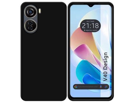 Carcasa para Zte Blade V40 Design TUMUNDOSMARTPHONE Negro