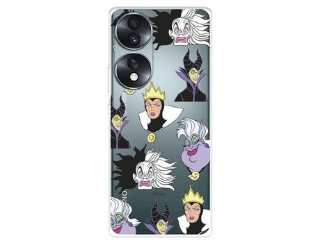 Carcasa para HUAWEI Honor 70 Oficial De Disney Villanas Patrón Villanas Disney HUAWEI Transparente