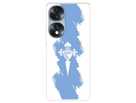 Carcasa para HUAWEI Honor 70 Del Rc Celta Escudo Trazo Azul Licencia Oficial Rc Celta HUAWEI Transparente