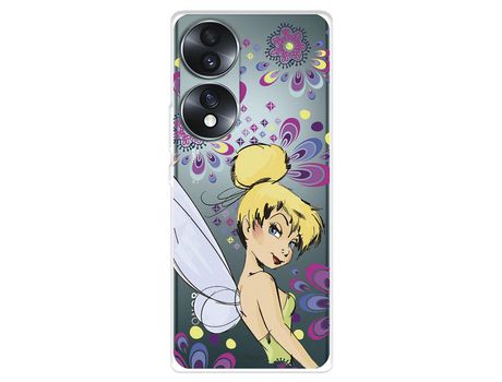Carcasa para HUAWEI Honor 70 Oficial De Disney Campanilla Flores Peter Pan HUAWEI Transparente