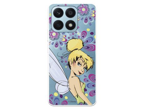 Carcasa para HUAWEI Honor X8A Oficial De Disney Campanilla Flores Peter Pan HUAWEI Transparente