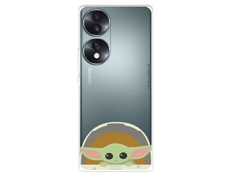 Carcasa para HUAWEI Honor 70 Oficial De Star Wars Baby Yoda Sonrisas The Mandalorian HUAWEI Transparente