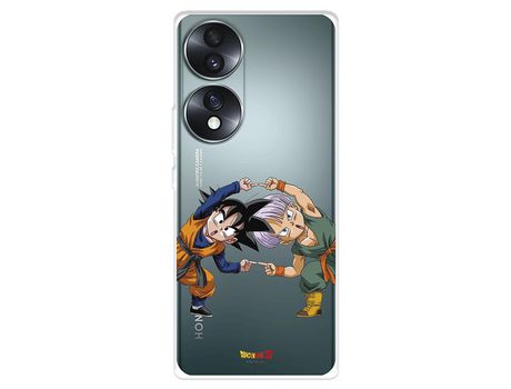 Carcasa para HUAWEI Honor 70 Oficial De Dragon Ball Goten Y Trunks Fusión Dragon Ball HUAWEI Transparente