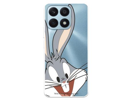 Carcasa para HUAWEI Honor X8A Oficial De Warner Bros Bugs Bunny Silueta Transparente Looney Tunes HUAWEI Transparente