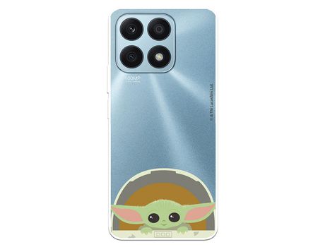 Carcasa para HUAWEI Honor X8A Oficial De Star Wars Baby Yoda Sonrisas The Mandalorian HUAWEI Transparente