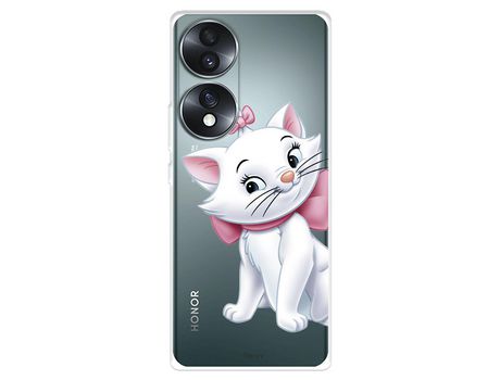 Carcasa para HUAWEI Honor 70 Oficial De Disney Marie Silueta Los Aristogatos HUAWEI Transparente