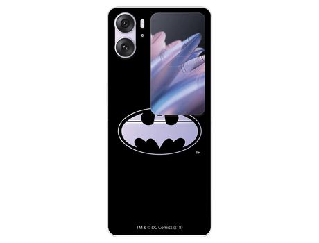 Carcasa para OPPO Find N2 Flip Oficial De Dc Comics Batman Logo Transparente Dc Comics OPPO Transparente