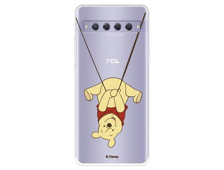Carcasa para TCL 10 Plus Oficial De Disney Winnie Columpio Winnie The Pooh TCL Transparente