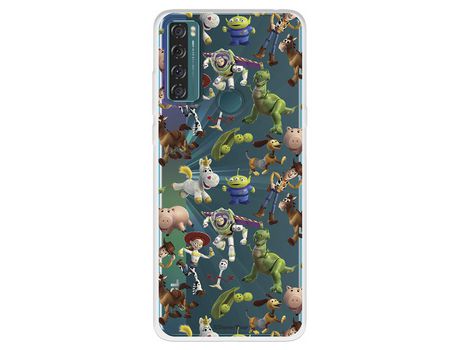 Carcasa para TCL 20 Se Oficial De Disney Muñecos Toy Story Siluetas Toy Story TCL Transparente