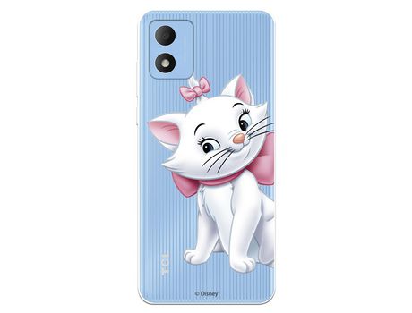 Carcasa para TCL 305I Oficial De Disney Marie Silueta Los Aristogatos TCL Transparente