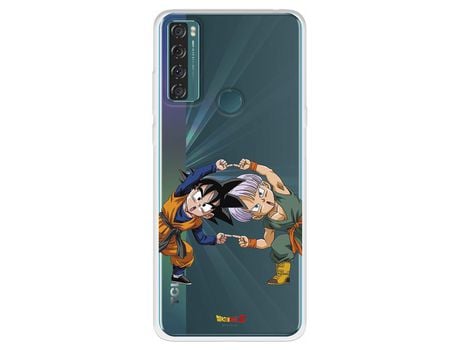 Carcasa para TCL 20 Se Oficial De Dragon Ball Goten Y Trunks Fusión Dragon Ball TCL Transparente