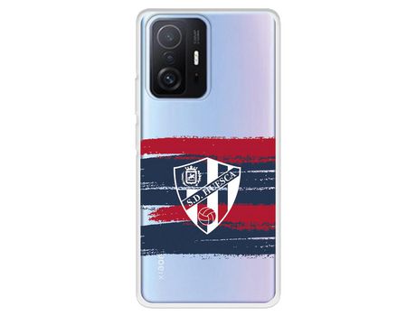 Carcasa para XIAOMI 11T Del Huesca Rayas Transparente Licencia Oficial Sd Huesca XIAOMI Transparente