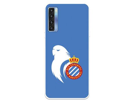 Carcasa para TCL 20L Del Rcd Espanyol Escudo Perico Licencia Oficial Rcd Espanyol TCL Transparente