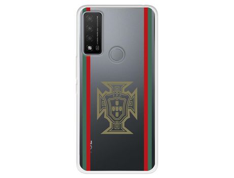 Carcasa para TCL 20R 5G Del Federación Portuguesa De Fútbol Escudo Licencia Oficial Federación Portuguesa De Fútbol TCL Transparente