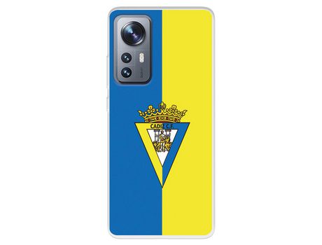 Carcasa para XIAOMI 12 Pro Del Cádiz Licencia Oficial Cádiz Cf XIAOMI Transparente