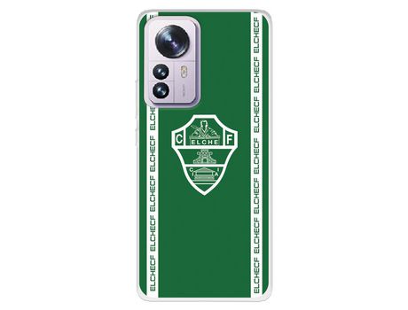 Carcasa para XIAOMI 12 Del Elche Cf Licencia Oficial Elche Cf XIAOMI Transparente