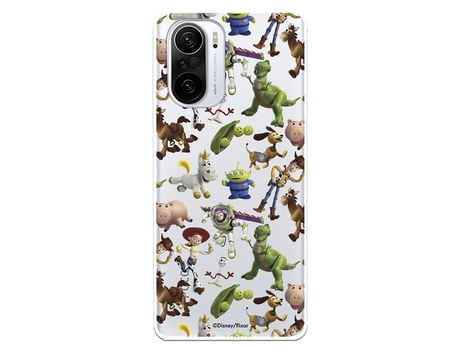 Carcasa para XIAOMI Poco F3 Oficial De Disney Muñecos Toy Story Siluetas Toy Story XIAOMI Transparente