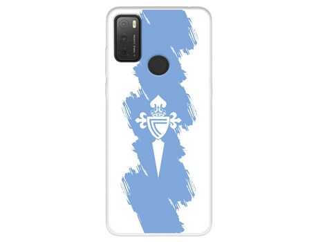 Carcasa para TCL 20Y Del Rc Celta Escudo Trazo Azul Licencia Oficial Rc Celta TCL Transparente