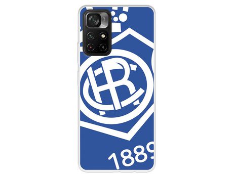 Carcasa para XIAOMI Poco M4 Pro 5G Del Recre Licencia Oficial Real Club Recreativo De Huelva XIAOMI Transparente