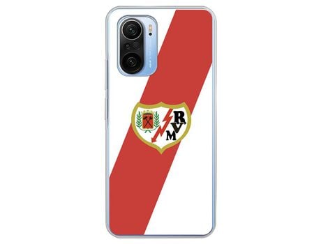 Carcasa para XIAOMI Poco F3 Del Rayo Vallecano Escudo Licencia Oficial Rayo Vallecano XIAOMI Transparente
