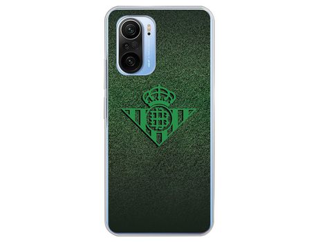 Carcasa para XIAOMI Poco F3 Del Betis Escudo Verde Fondo Trama Licencia Oficial Real Betis Balompié XIAOMI Transparente