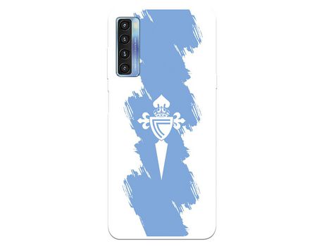 Carcasa para TCL 20L Del Rc Celta Escudo Trazo Azul Licencia Oficial Rc Celta TCL Transparente