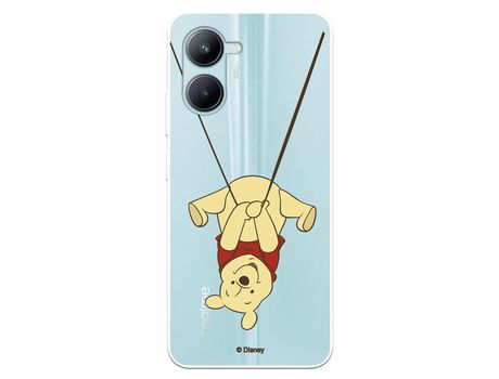 Carcasa para REALME C33 Oficial De Disney Winnie Columpio Winnie The Pooh REALME Transparente