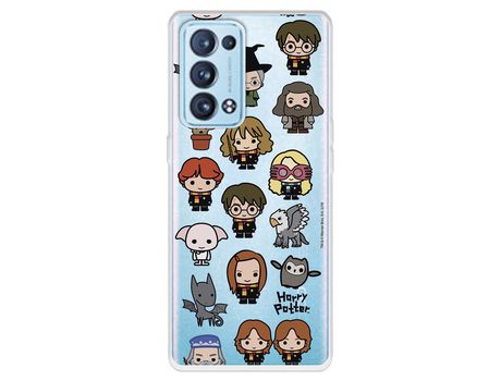 Carcasa para OPPO Reno6 Pro Oficial De Harry Potter Personajes Iconos Harry Potter OPPO Transparente