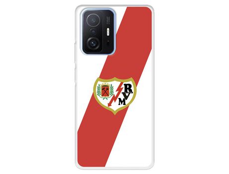 Carcasa para XIAOMI 11T Del Rayo Vallecano Escudo Licencia Oficial Rayo Vallecano XIAOMI Transparente
