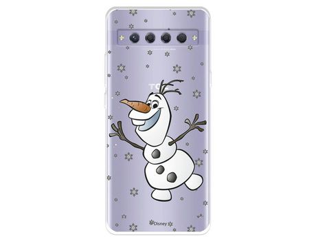 Carcasa para TCL 10 Plus Oficial De Disney Olaf Transparente Frozen TCL Transparente