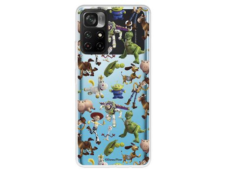 Carcasa para XIAOMI Poco M4 Pro 5G Oficial De Disney Muñecos Toy Story Siluetas Toy Story XIAOMI Transparente