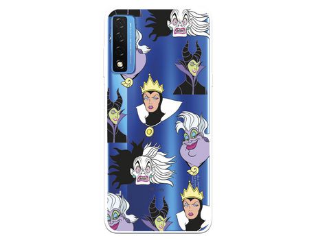 Carcasa para TCL 20L Oficial De Disney Villanas Patrón Villanas Disney TCL Transparente