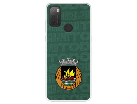Carcasa para TCL 20Y Del Rio Ave Fc Escudo Fondo Verde Licencia Oficial Rio Ave Fc TCL Transparente