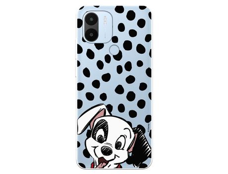 Carcasa para XIAOMI Redmi A1 Oficial De Disney Cachorro Manchas 101 Dálmatas XIAOMI Transparente