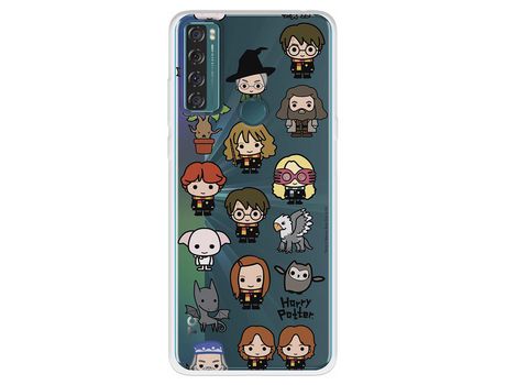 Carcasa para TCL 20 Se Oficial De Harry Potter Personajes Iconos Harry Potter TCL Transparente