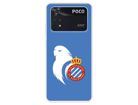 Carcasa para XIAOMI Poco M4 Pro 4G Del Escudo Perico Licencia Oficial Rcd Espanyol XIAOMI Transparente
