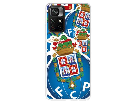 Carcasa para XIAOMI Poco M4 Pro 5G Del Fútbol Club Oporto Escudo Dibujo Licencia Oficial Fútbol Club Oporto XIAOMI Transparente