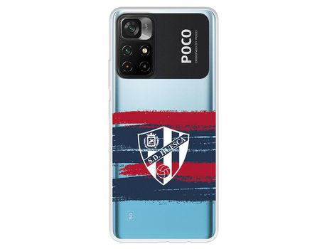 Carcasa para XIAOMI Poco M4 Pro 5G Del Huesca Licencia Oficial Sd Huesca XIAOMI Transparente