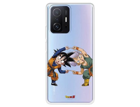 Carcasa para XIAOMI 11T Oficial De Dragon Ball Goten Y Trunks Fusión Dragon Ball XIAOMI Transparente