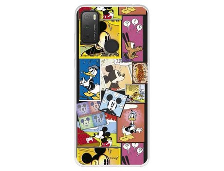 Carcasa para TCL 20Y Oficial De Disney Mickey Comic Clásicos Disney TCL Transparente