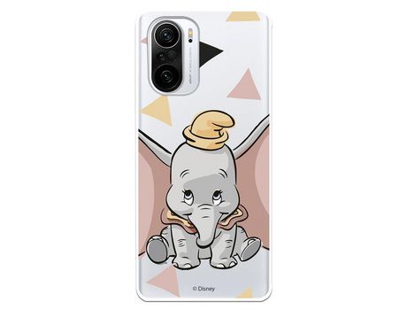Carcasa para XIAOMI Poco F3 Oficial De Disney Dumbo Silueta Transparente Dumbo XIAOMI Transparente